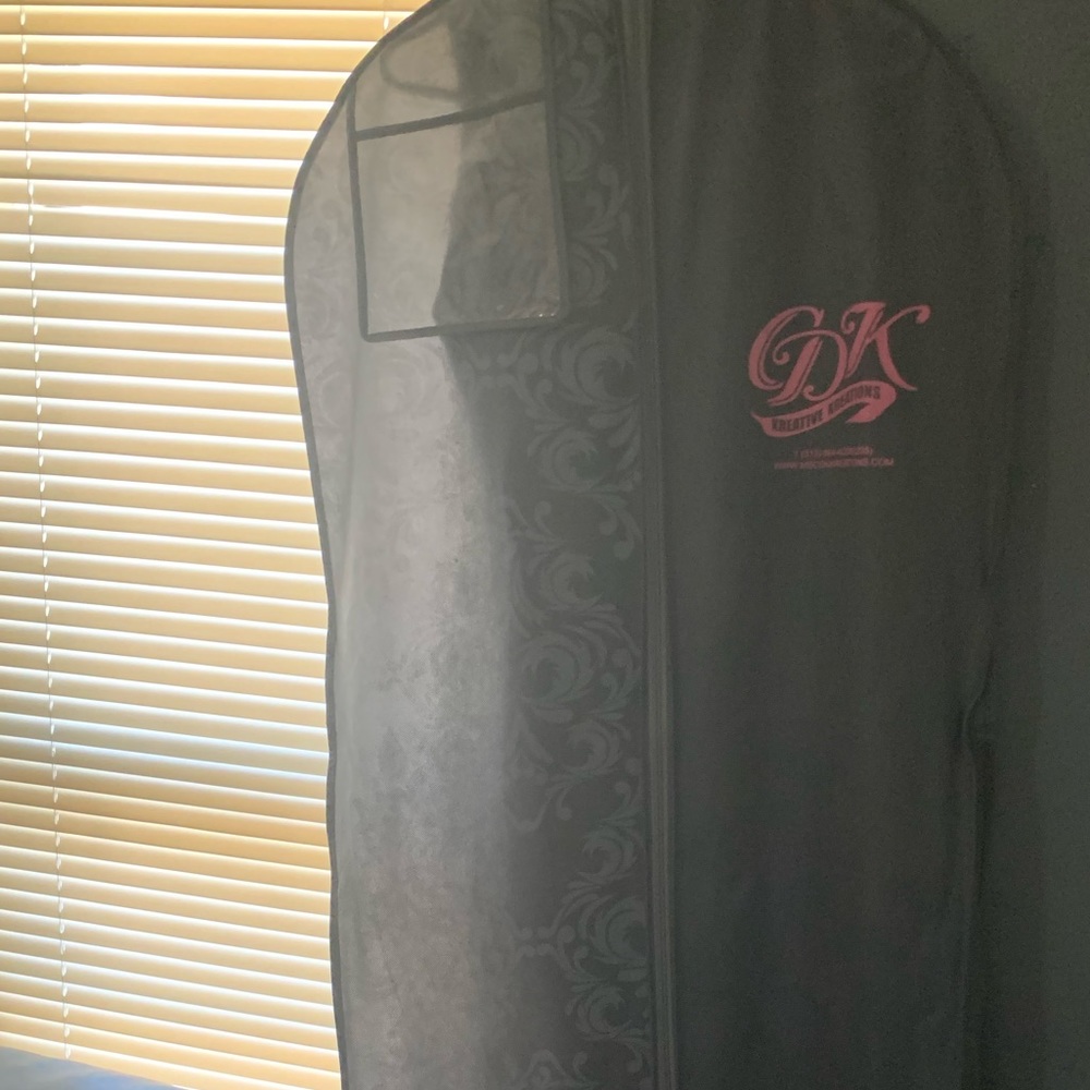 Custom made prom dress made by CDK .